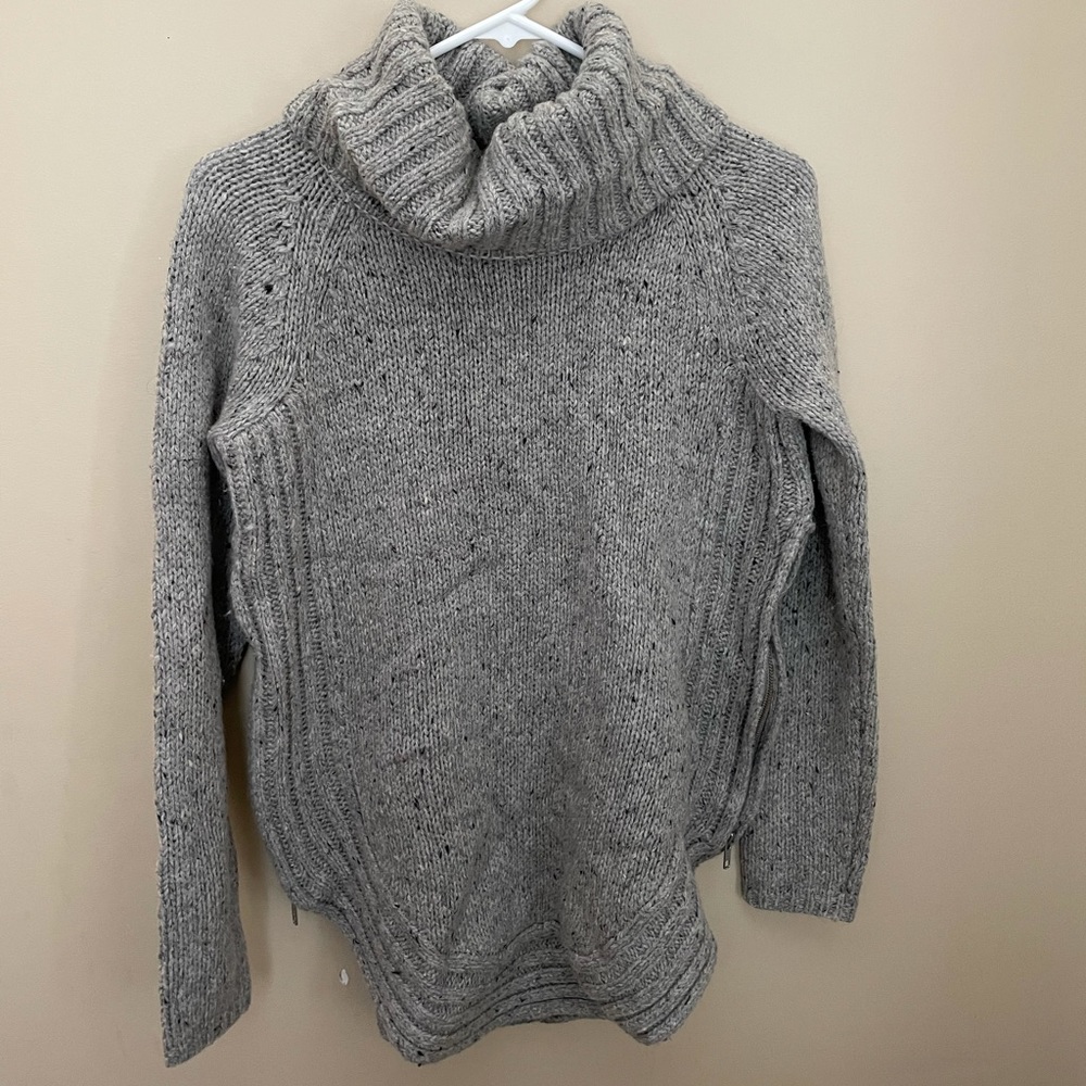 Grey Turtleneck